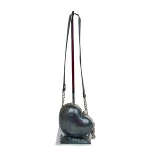 Expressions NYC Heart Mesh Crossbody Bag